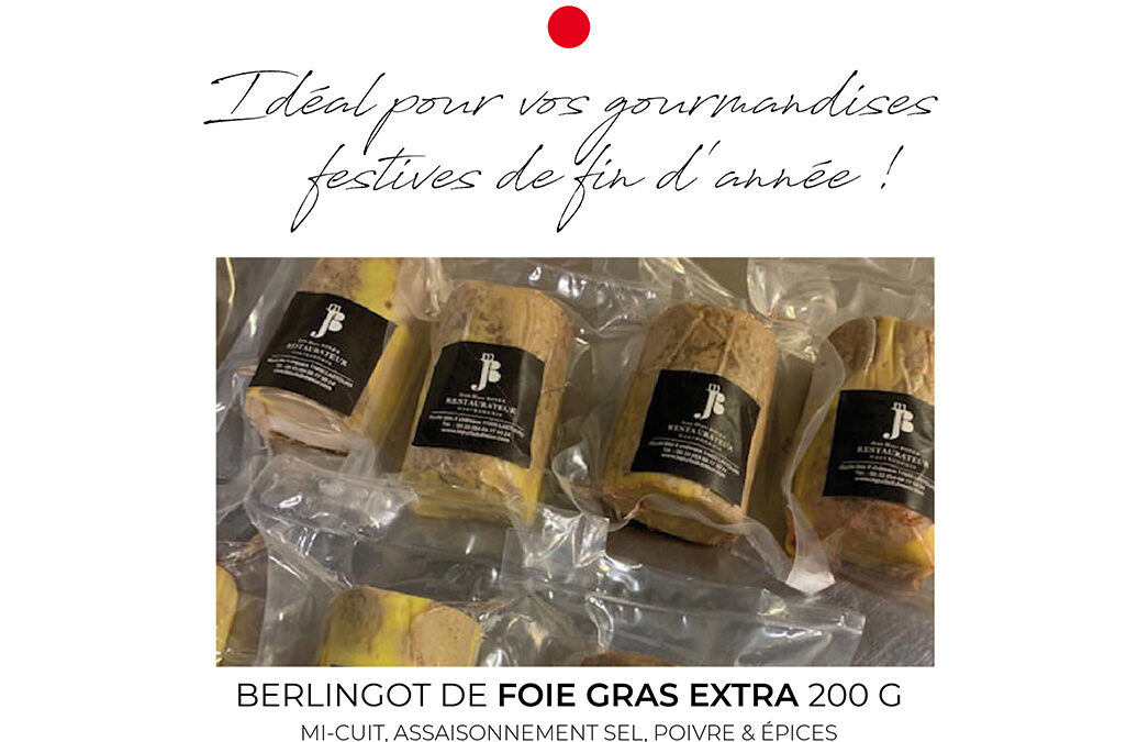 Le foie gras du Puits du Trésor à commander dès à présent…